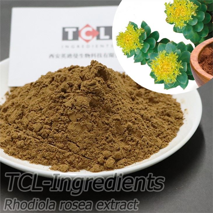 Rhodiola Rosea ekstrakto milteliai